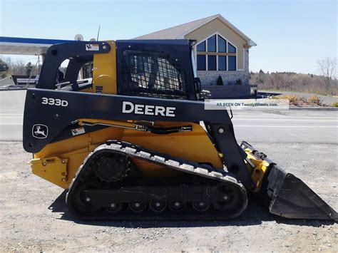 john deere track skid steer loader 3 3 3 d|John Deere D.